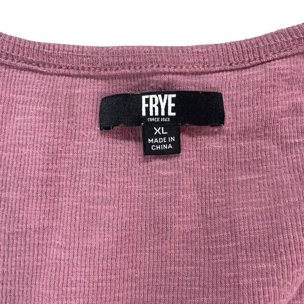 Frye Button Front Midi Tank Dress with Pockets Women's Size XL Mauve Pink Boho - Picture 4 of 15